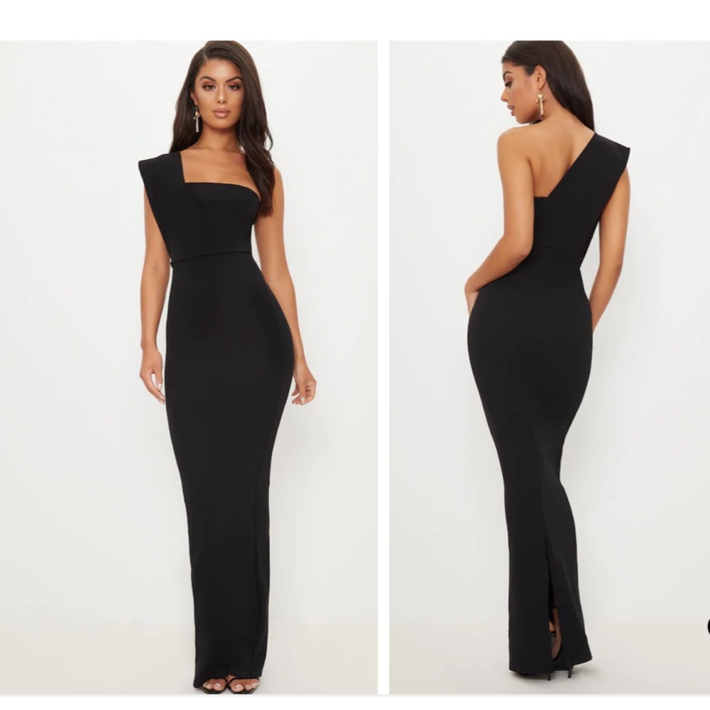 COPY - Black Maxi Dress from PrettyLittleThing